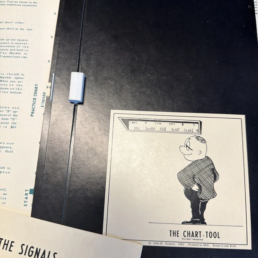 Stock Market Game~TRANSACTION    ‎     John Tusson, 1962~ ORIGINAL